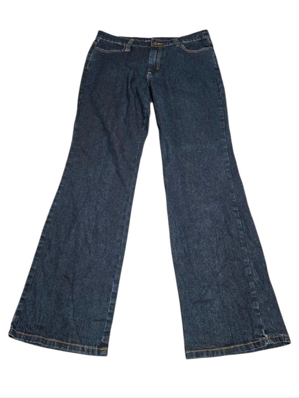 Like New Drama Gold Dark Blue Denim Jeans